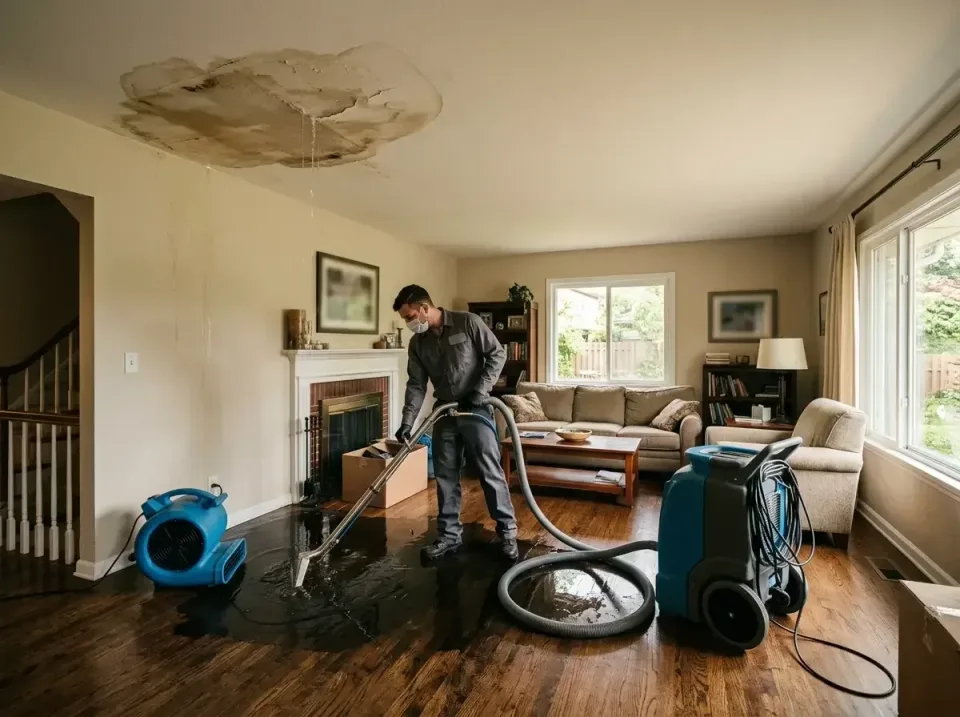 attic-pipe-burst-ceiling-drip-008 — frequently asked questions, Water Damage Restoration & Carpet Care in Boiling Springs, SC